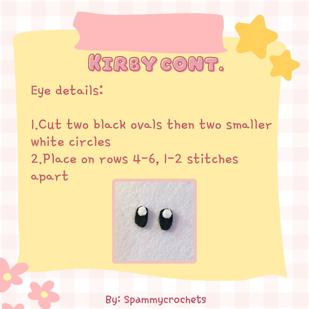 Crochet a Cute Kirby Hanging on a Star with Free Pattern