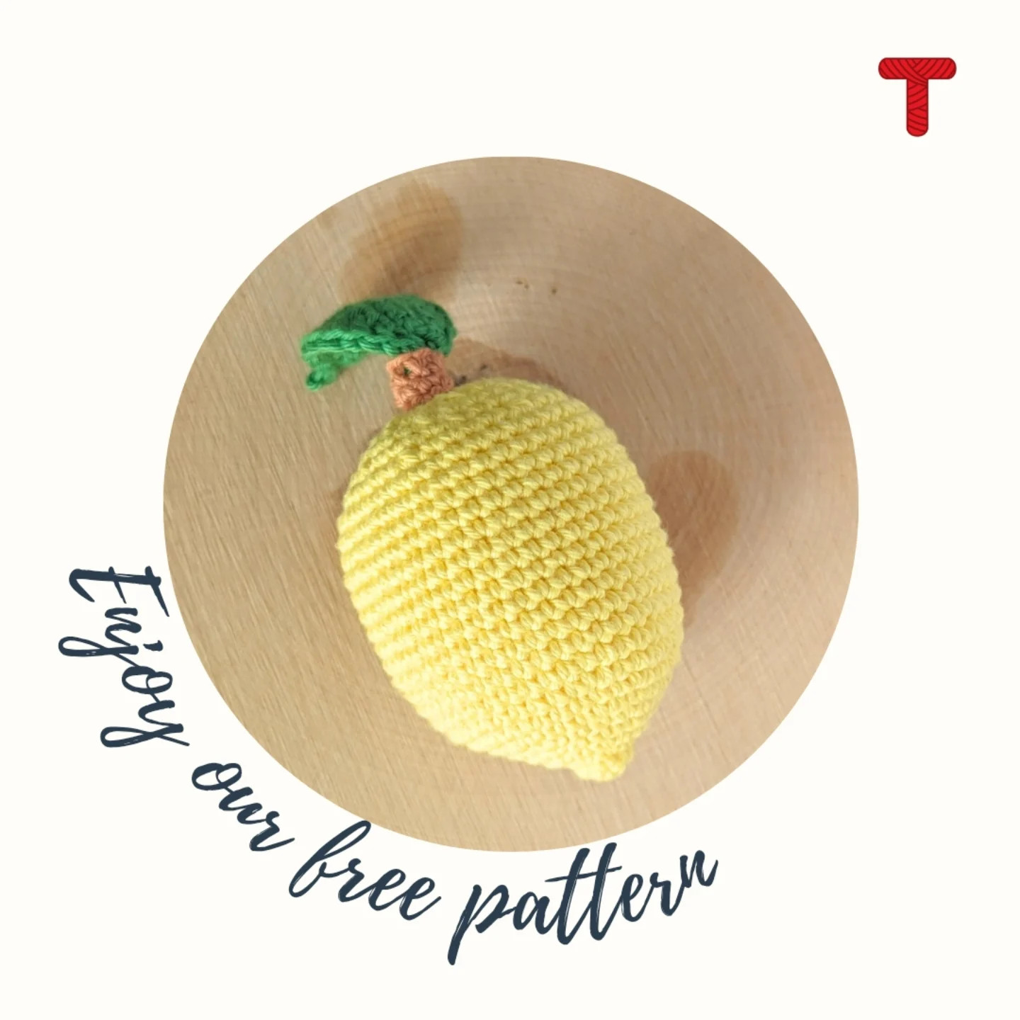 Crochet a Cute Lemon with This Free Pattern