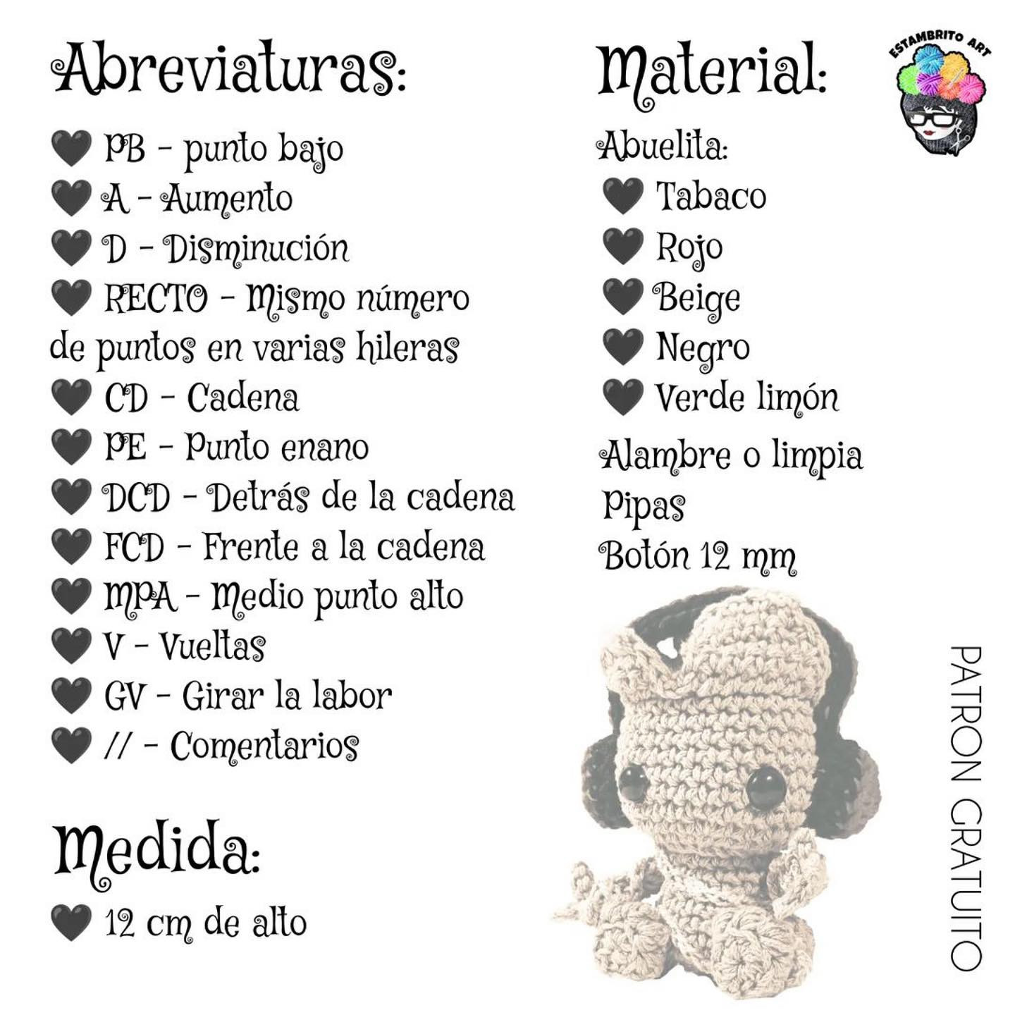 Crochet Baby Groot Pattern with Headphones Free Tutorial