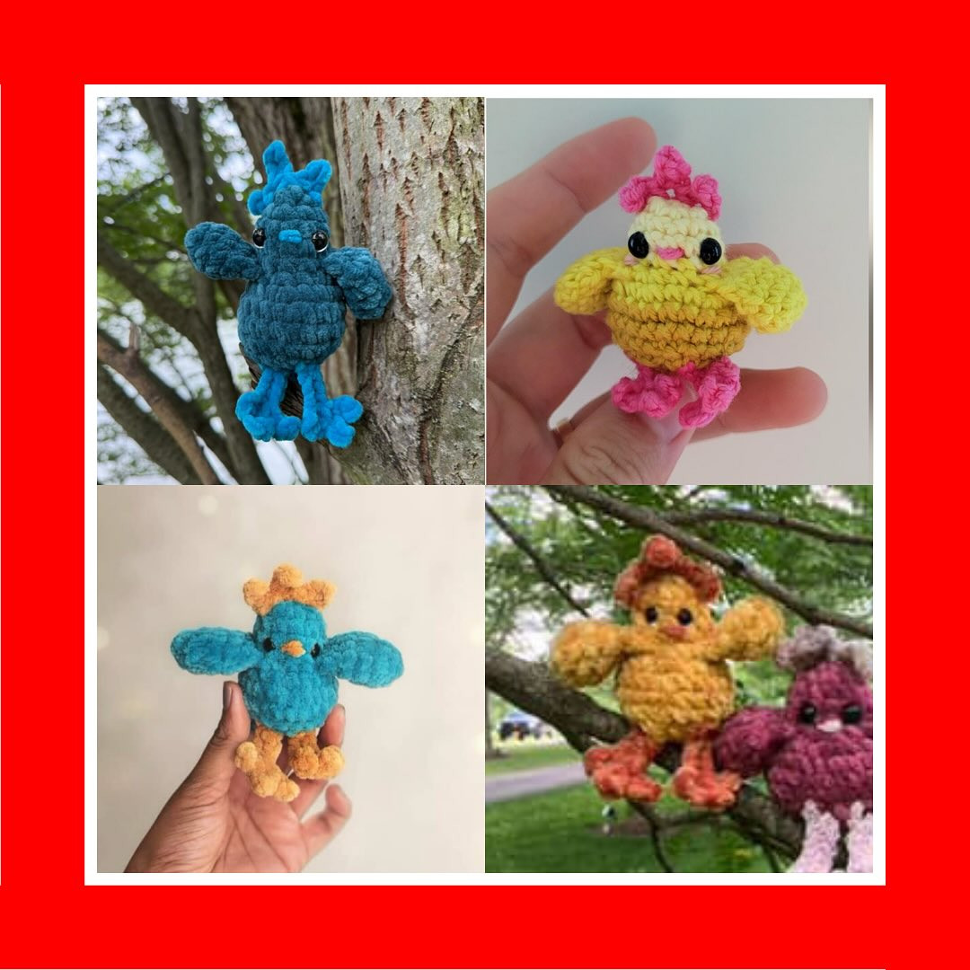 Crochet Bennett Baby Bird Pattern - Easy and No Sew Instructions