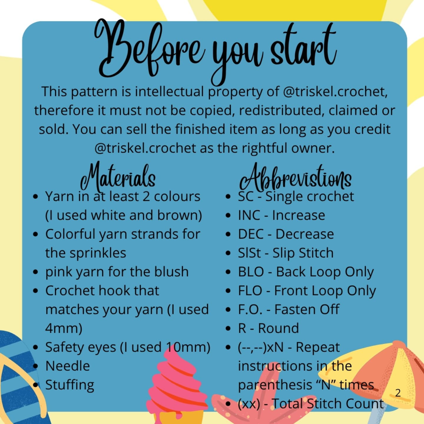 Crochet Birthday Cake Pattern for Celebrations and Gifting