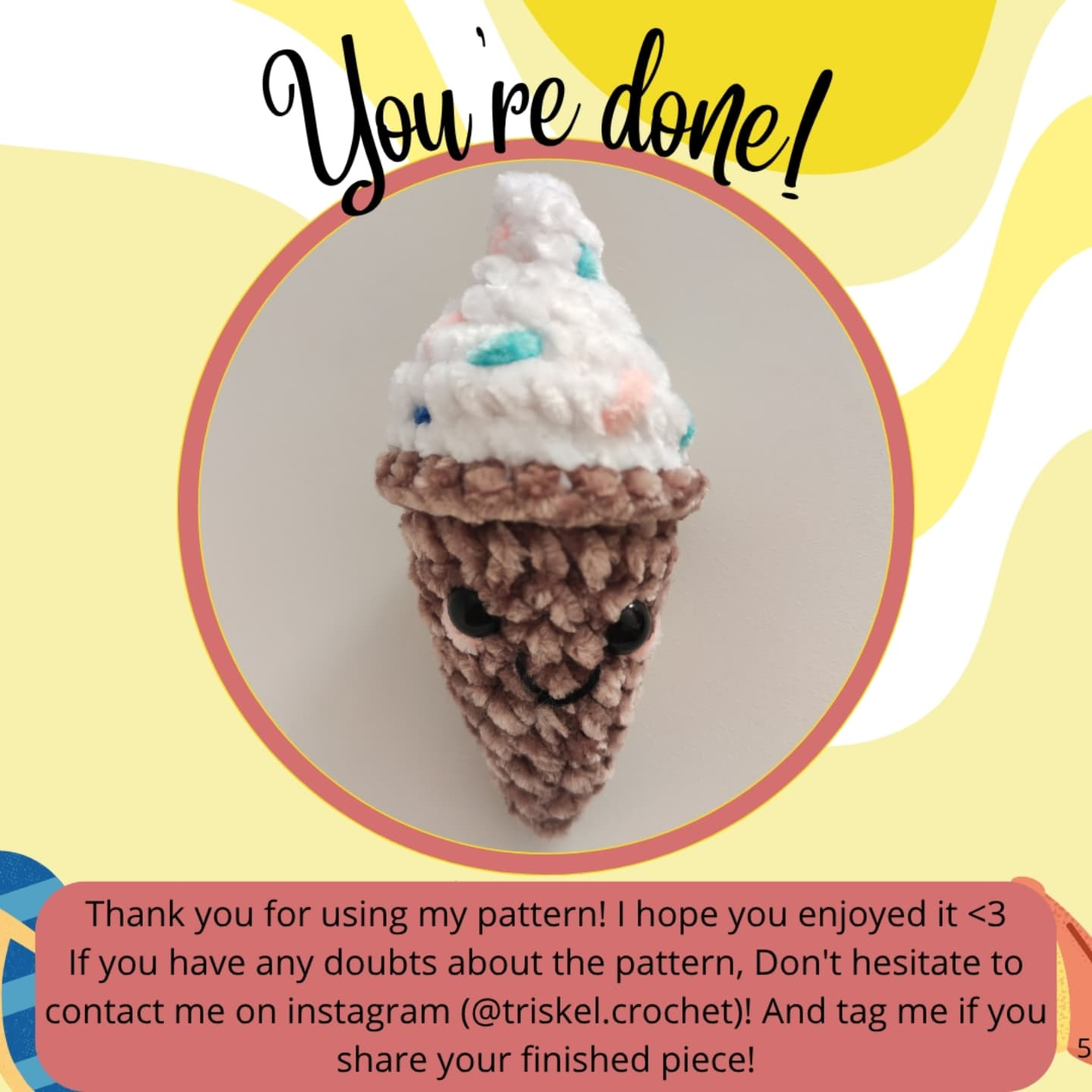 Crochet Birthday Cake Pattern for Celebrations and Gifting