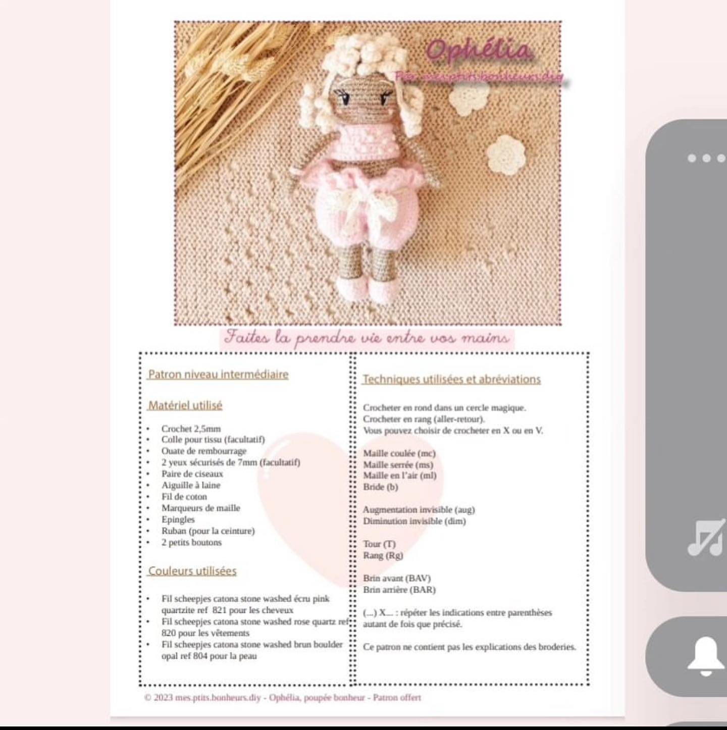Crochet Chaudron de Sorcière avec Crâne Halloween Gratuit