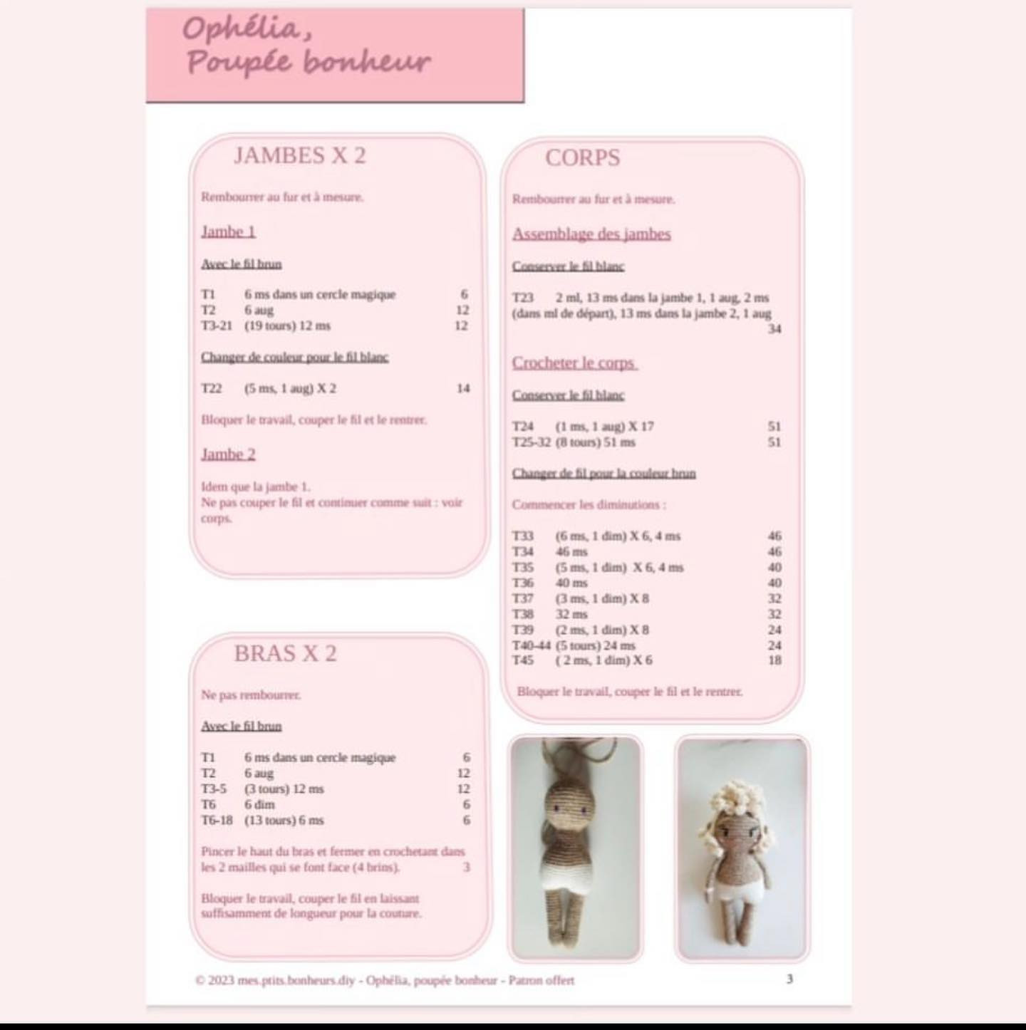 Crochet Chaudron de Sorcière avec Crâne Halloween Gratuit