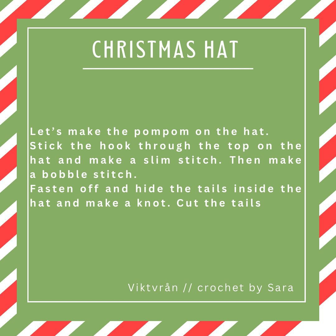 Crochet Christmas Hat Pattern - Free and Easy to Make
