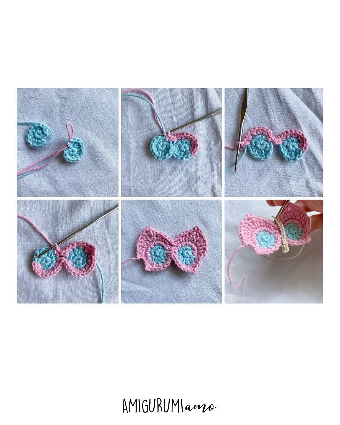 Crochet Colorful Butterflies Pattern for Beginners
