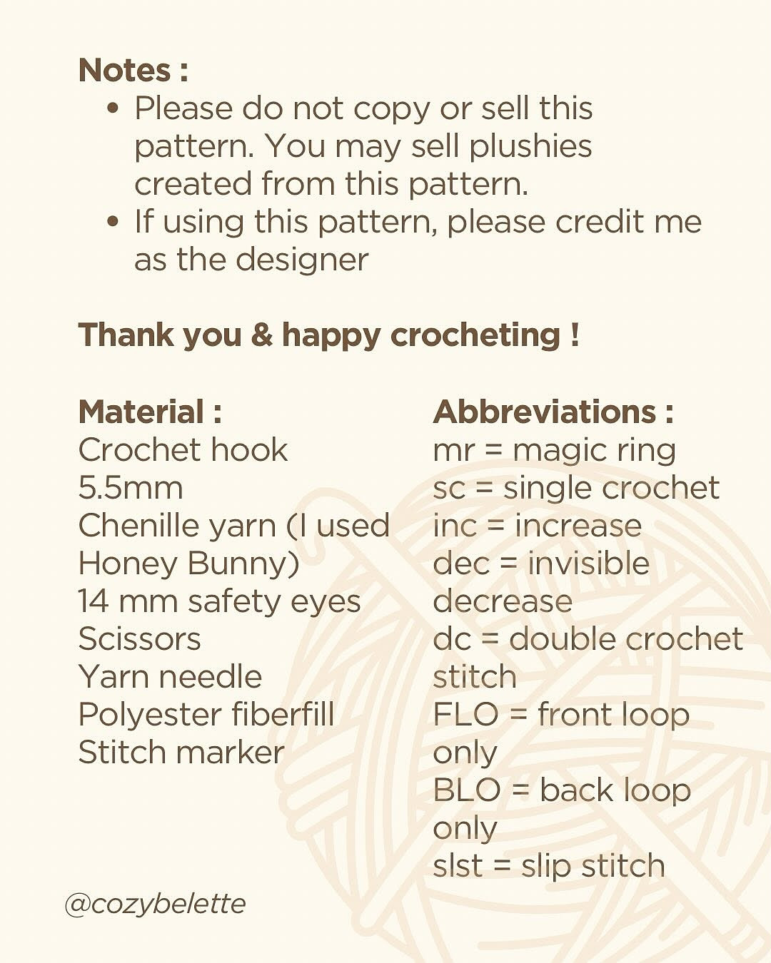 Crochet Duck Gelato Ice Cream Cone Pattern