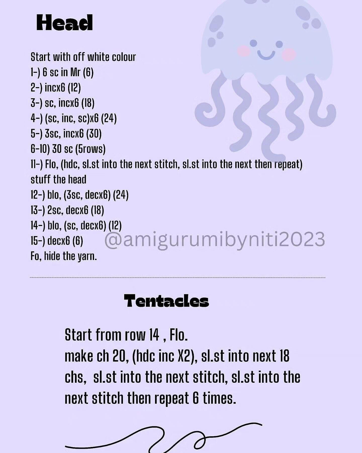 Crochet Jellyfish Pattern for Beginners - Free and Easy Guide