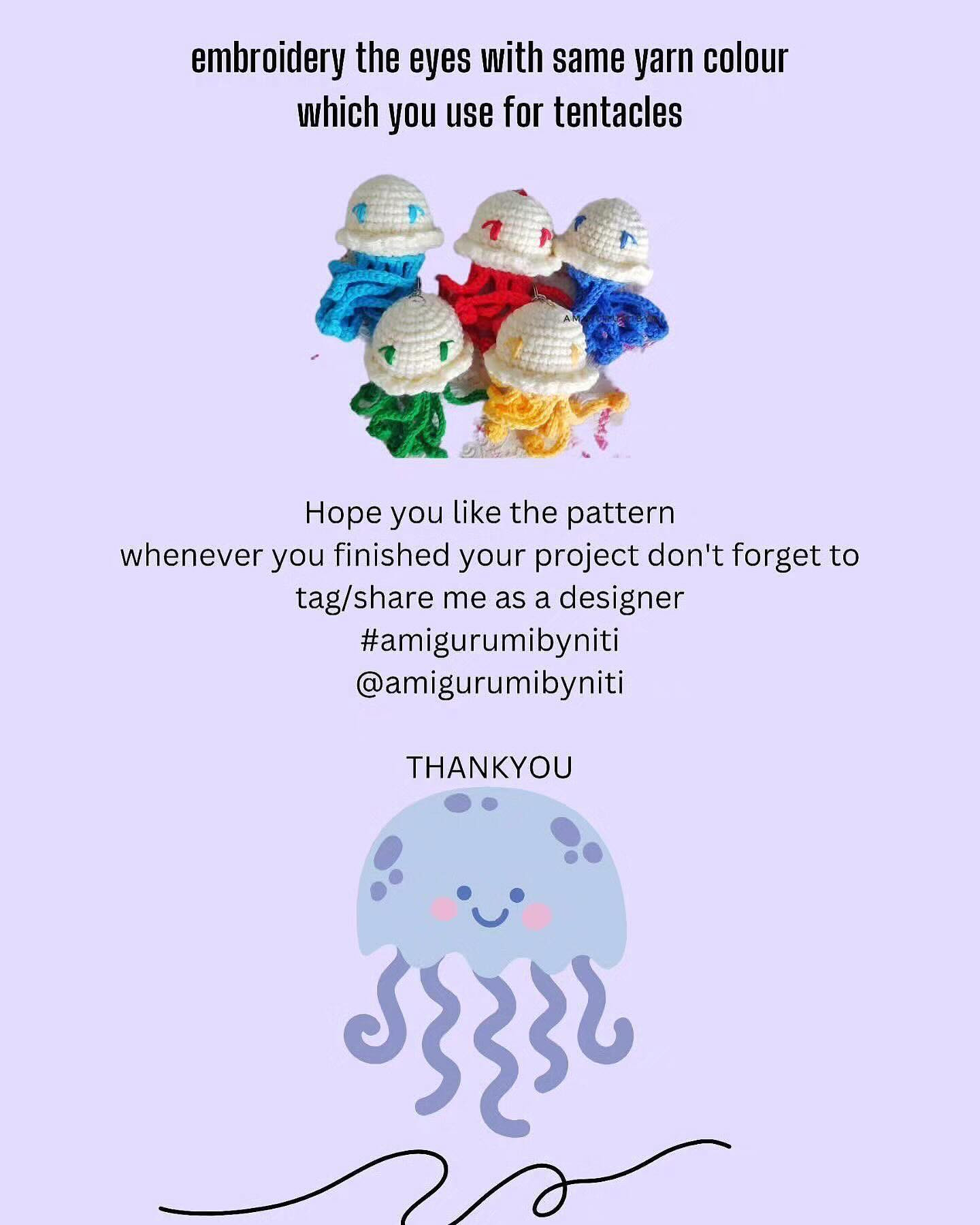 Crochet Jellyfish Pattern for Beginners - Free and Easy Guide