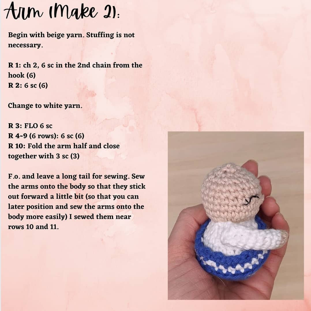 Crochet Mother Teresa Ornament Free Pattern Guide