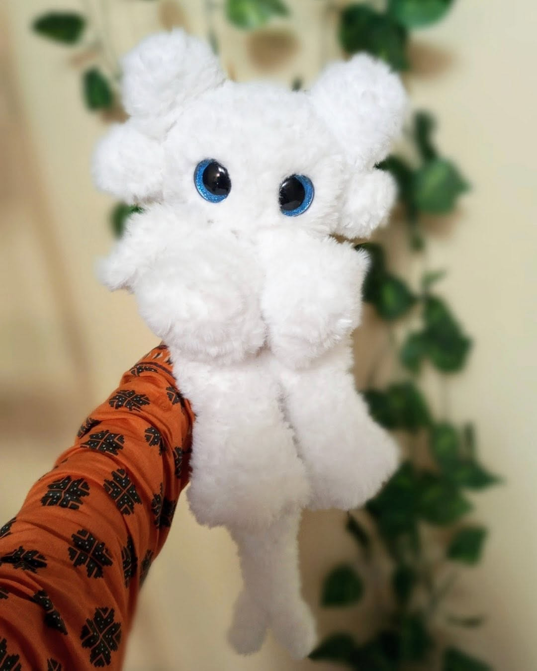 Crochet Pattern for Adorable Light Fury Dragon Toy