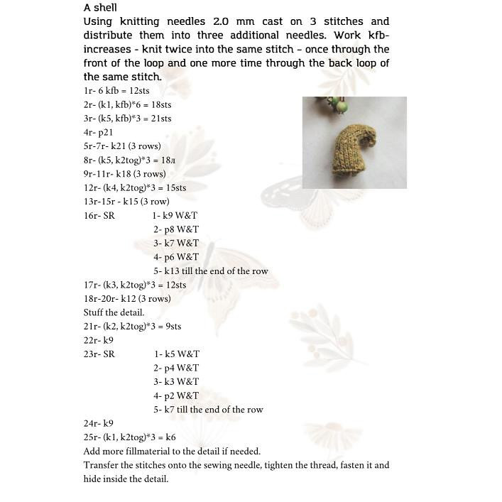 Crochet Pattern for Adorable Little Snail Toy