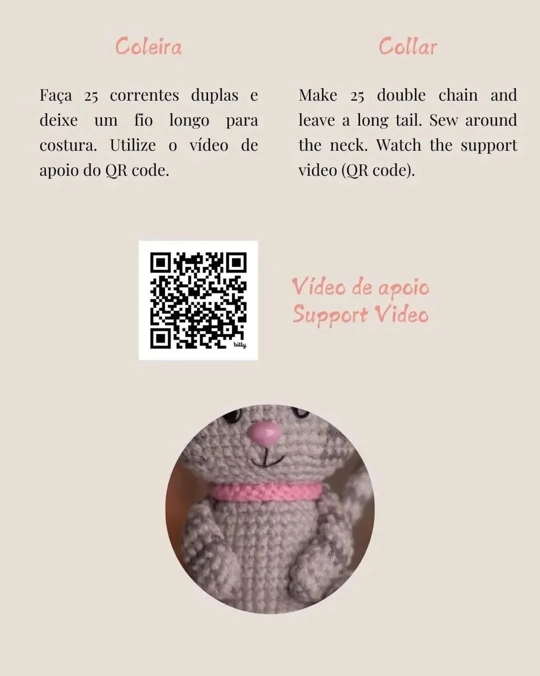 Crochet Pattern for Chloe the Cat Amigurumi