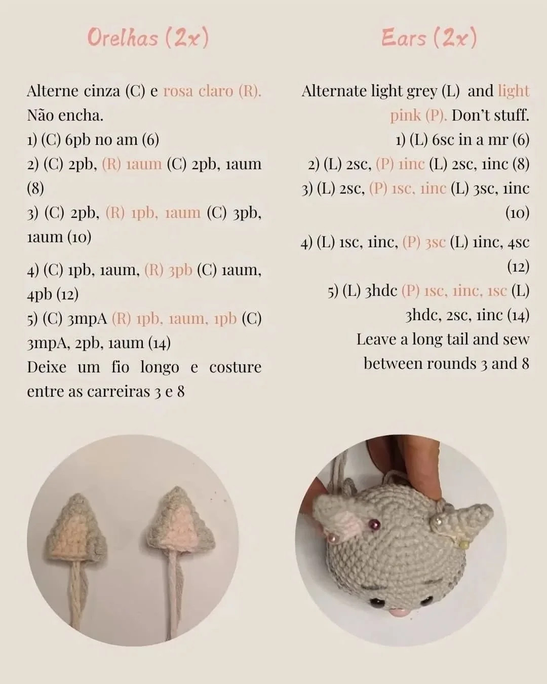 Crochet Pattern for Chloe the Cat Amigurumi