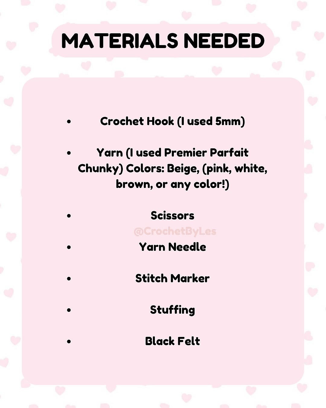 Crochet Pattern for Cute Concha JellyCat Plushie