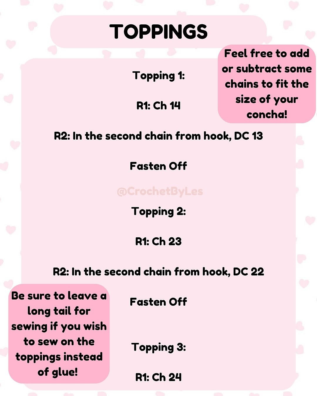 Crochet Pattern for Cute Concha JellyCat Plushie
