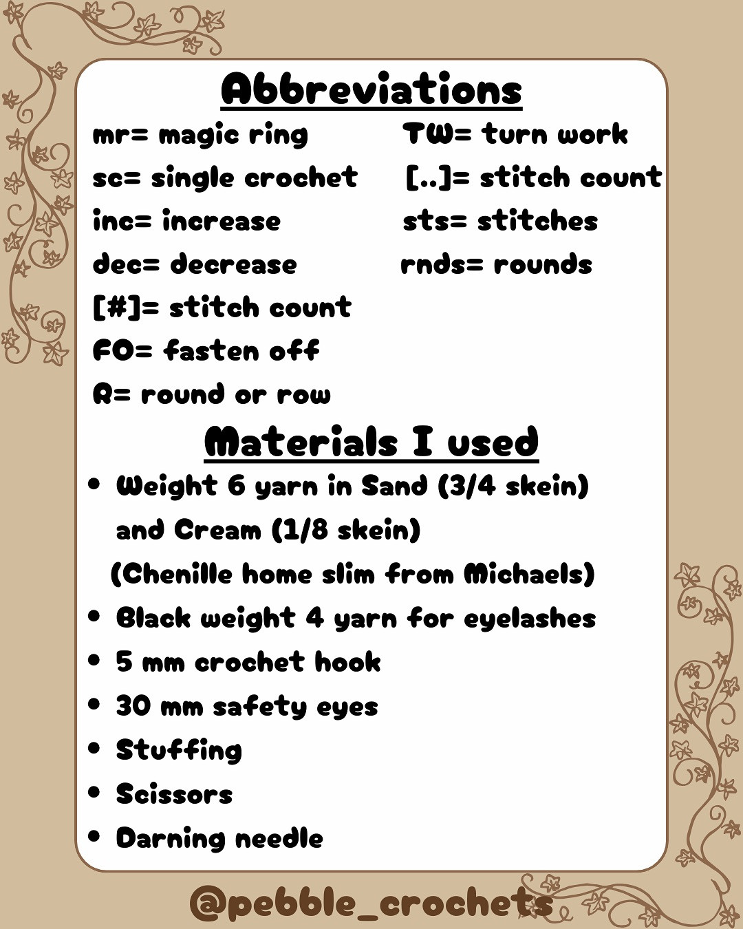 Crochet Pattern for Grumbly the Goblin - Free Download