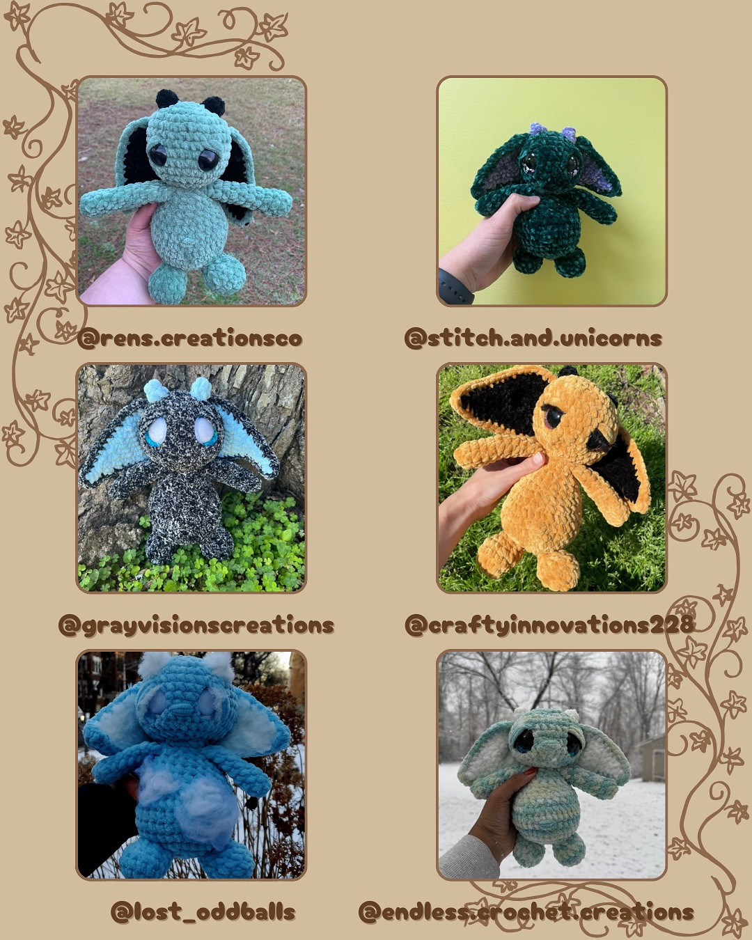 Crochet Pattern for Grumbly the Goblin - Free Download