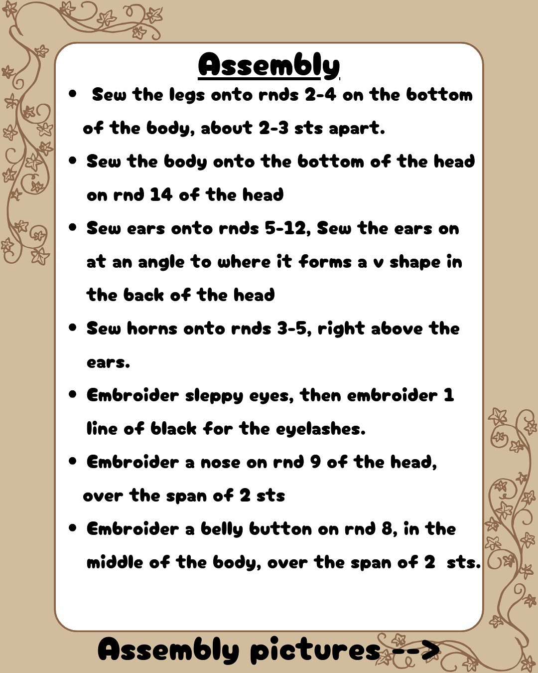 Crochet Pattern for Grumbly the Goblin - Free Download