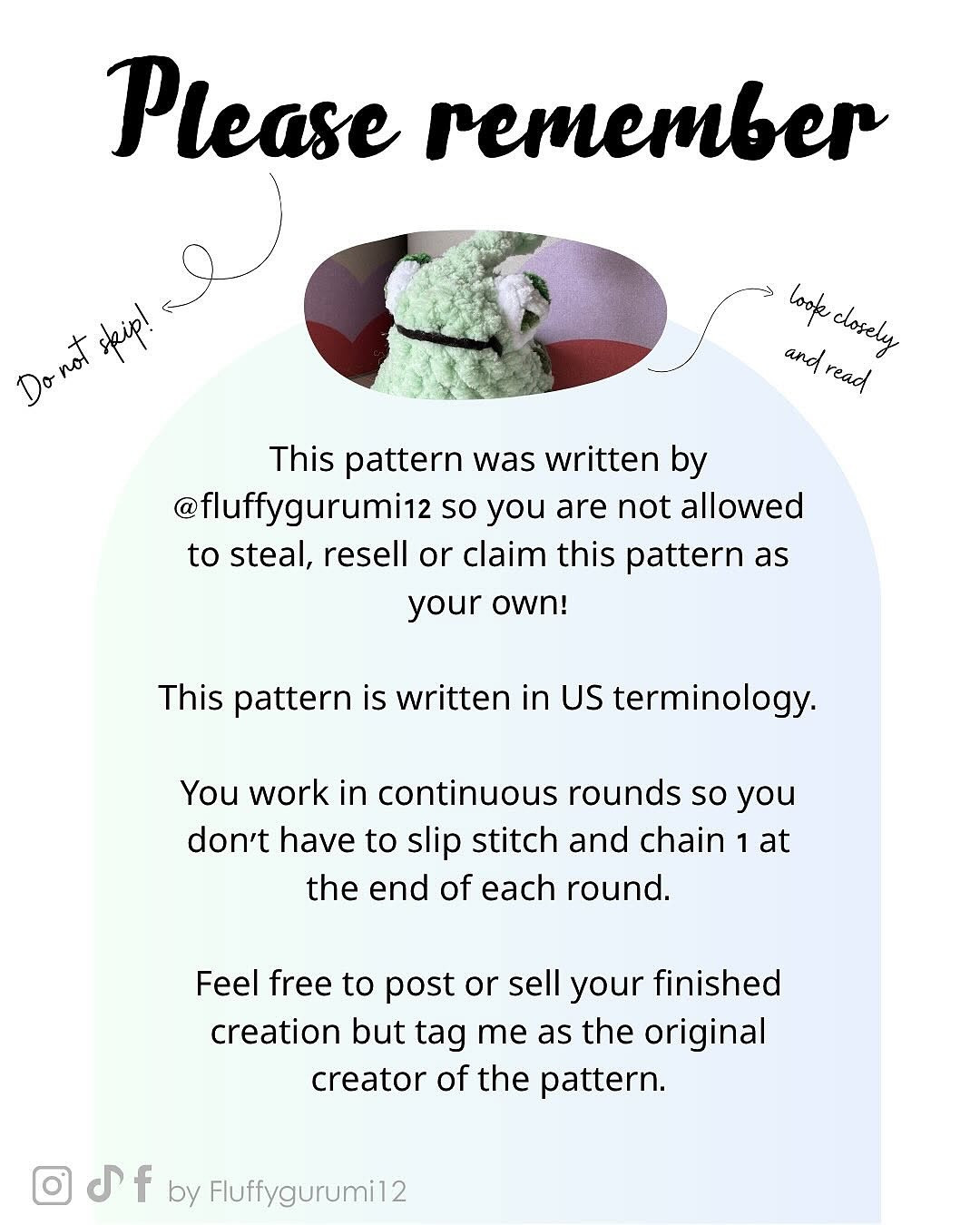 Crochet Pattern for Plankton's Pet Amoeba - Beginner Friendly