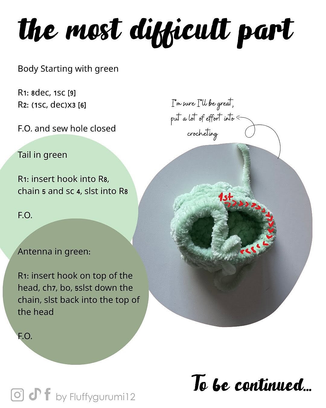 Crochet Pattern for Plankton's Pet Amoeba - Beginner Friendly