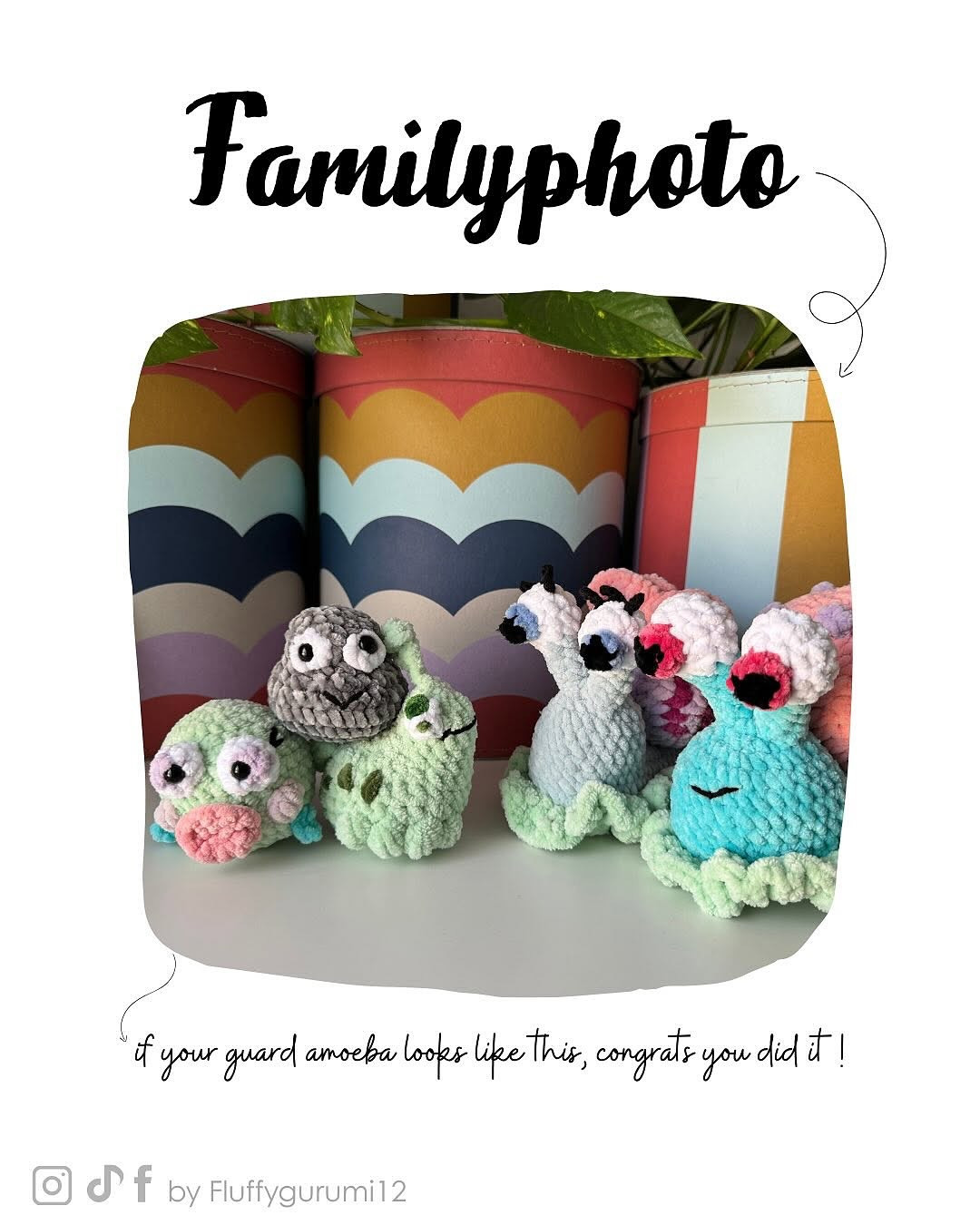 Crochet Pattern for Plankton's Pet Amoeba - Beginner Friendly
