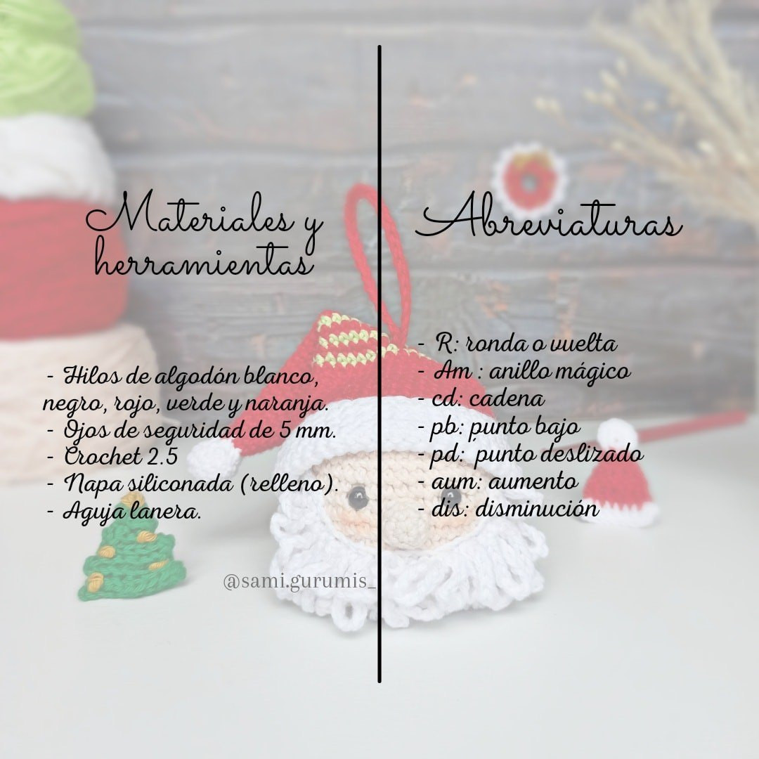 Crochet Pattern for Santa Claus Bauble - Free and Festive Design