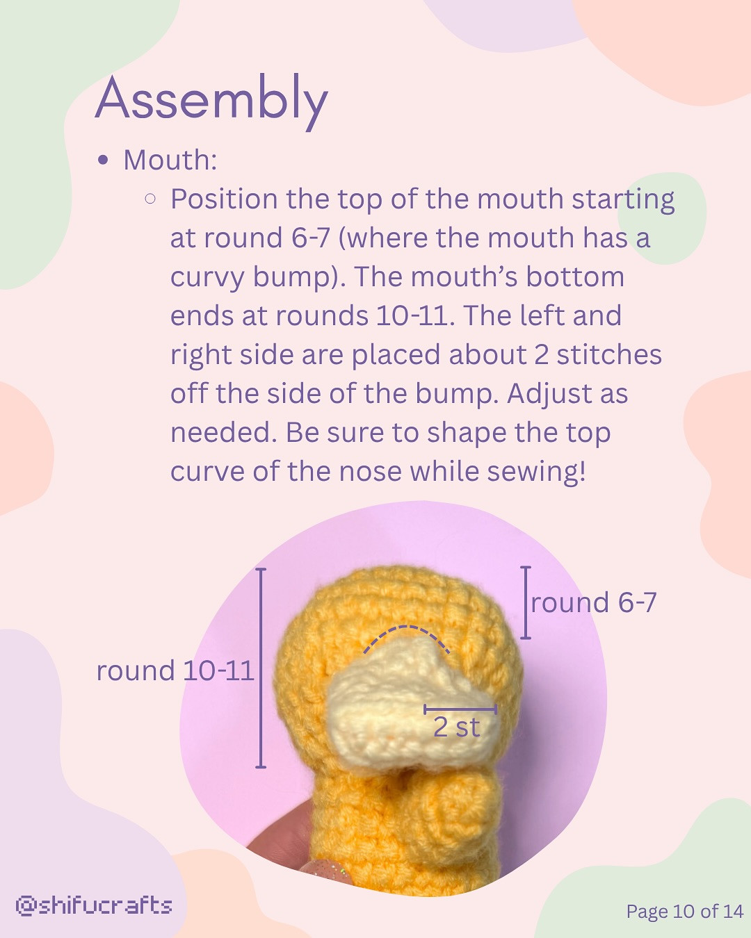 Crochet Pattern for Sleepy Psyduck Amigurumi