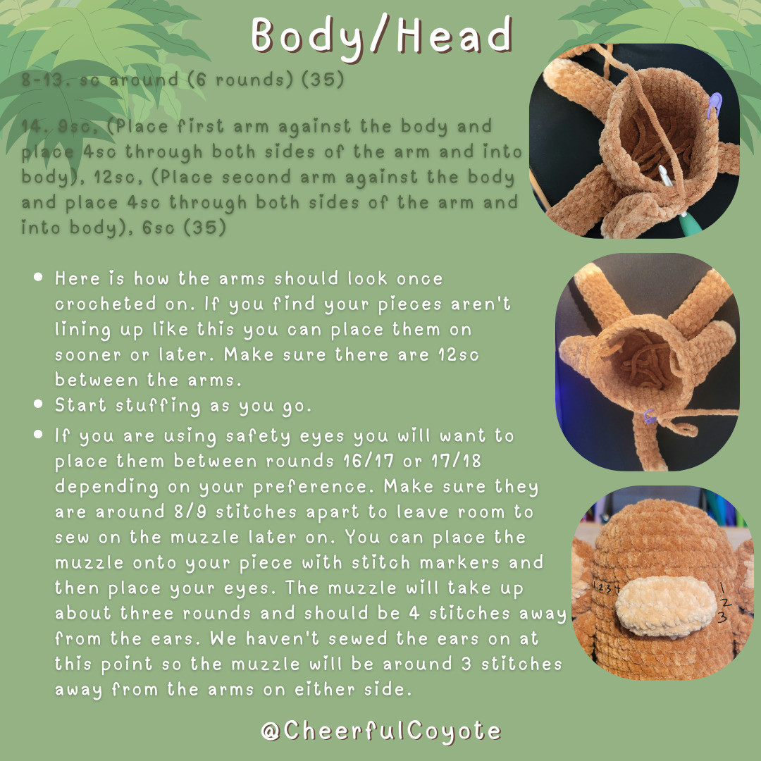 Crochet Pattern: Tator the Monkey - Easy and Fun Project