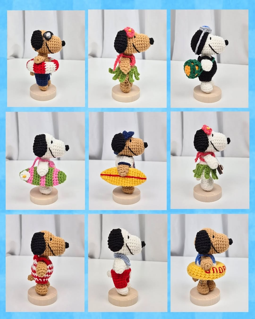 Crochet Snoopy Amigurumi Patterns for Fun Summer Activities