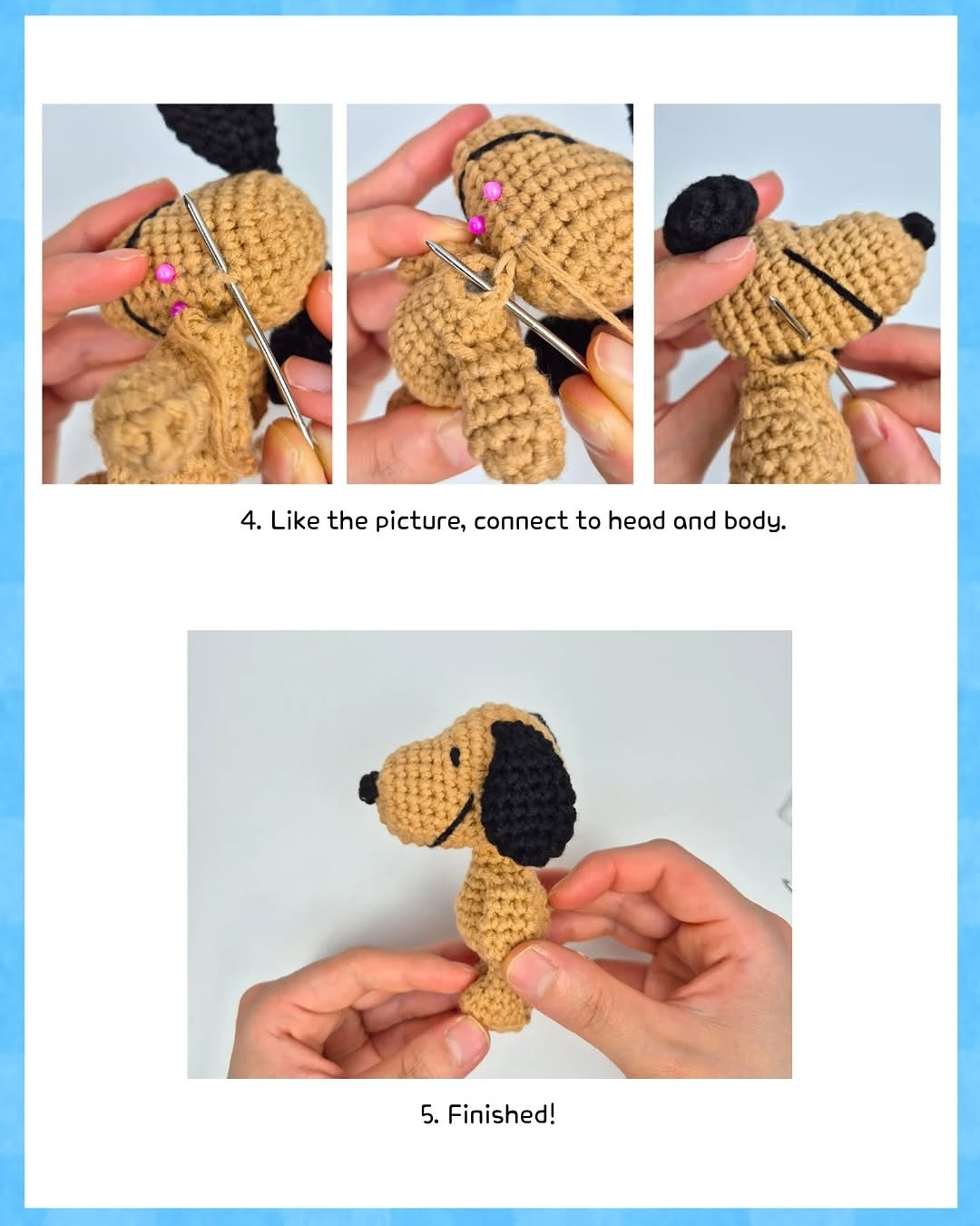 Crochet Snoopy Amigurumi Patterns for Fun Summer Activities