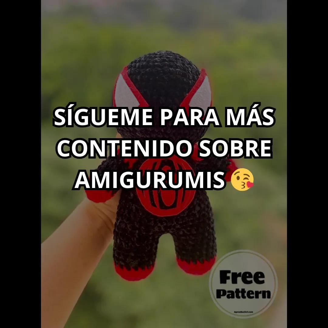 Crochet Spider Pattern with Materials and Abbreviations