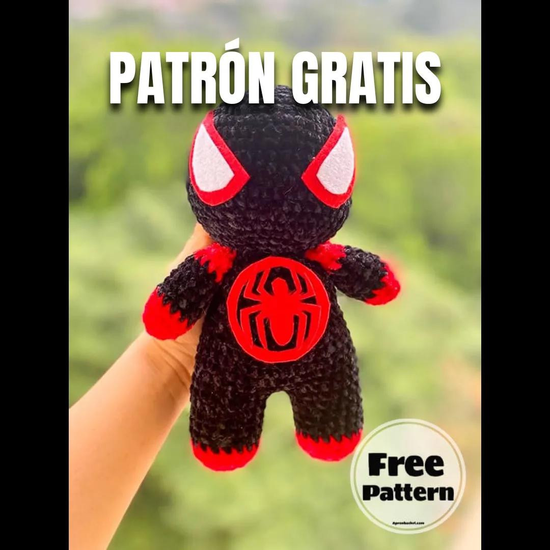 Crochet Spider Pattern with Materials and Abbreviations