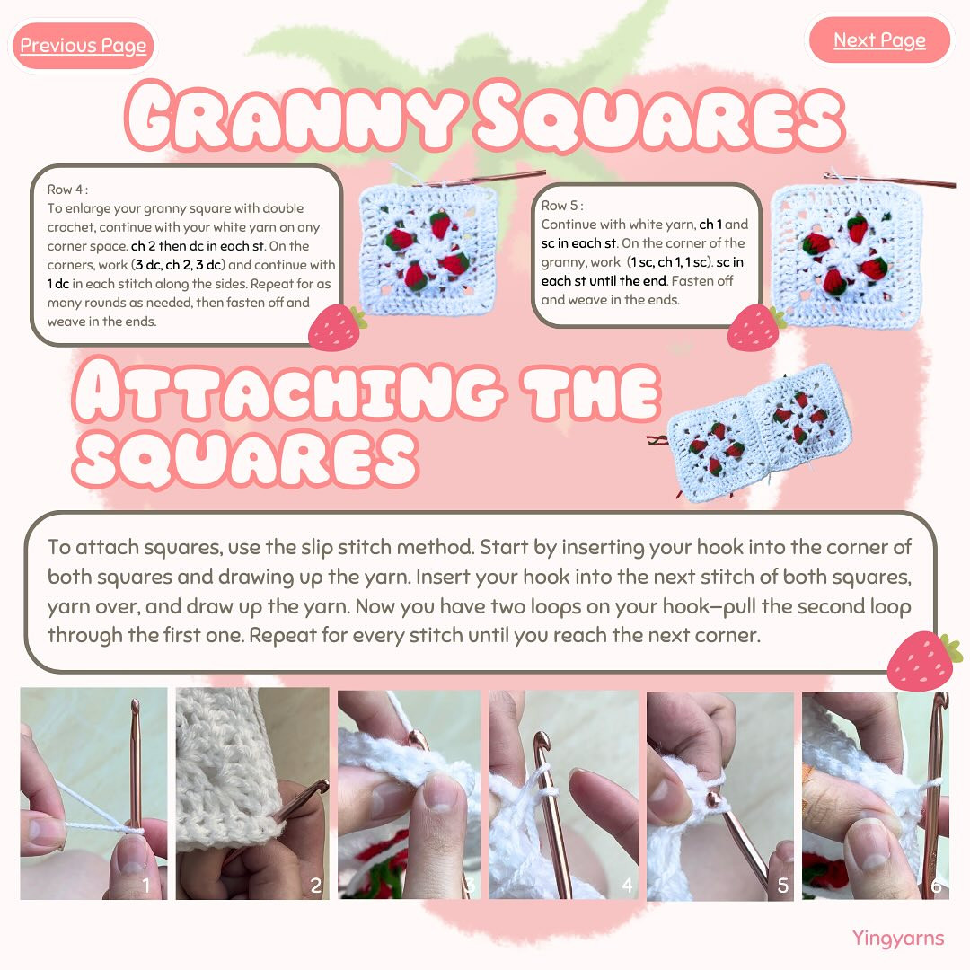 Crochet Strawberry Bag with Free Pattern - Perfect Summer Accessory