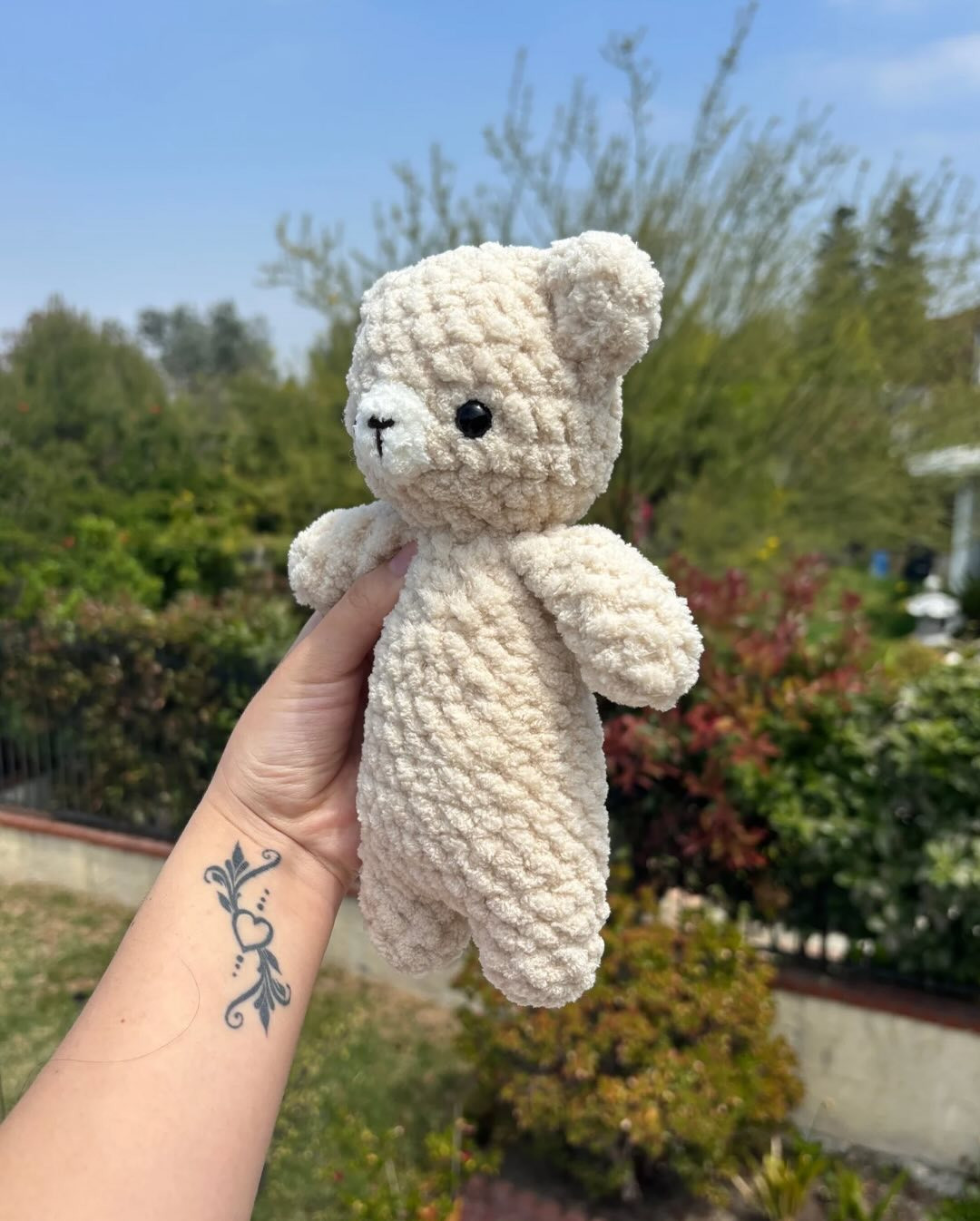 Crochet Teddy Bear Pattern for Beginners - Free and Easy