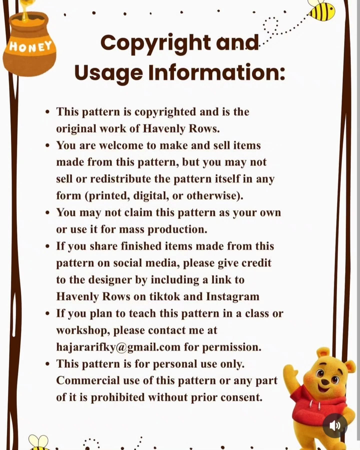 Crochet Winnie the Pooh Pouch Pattern Tutorial