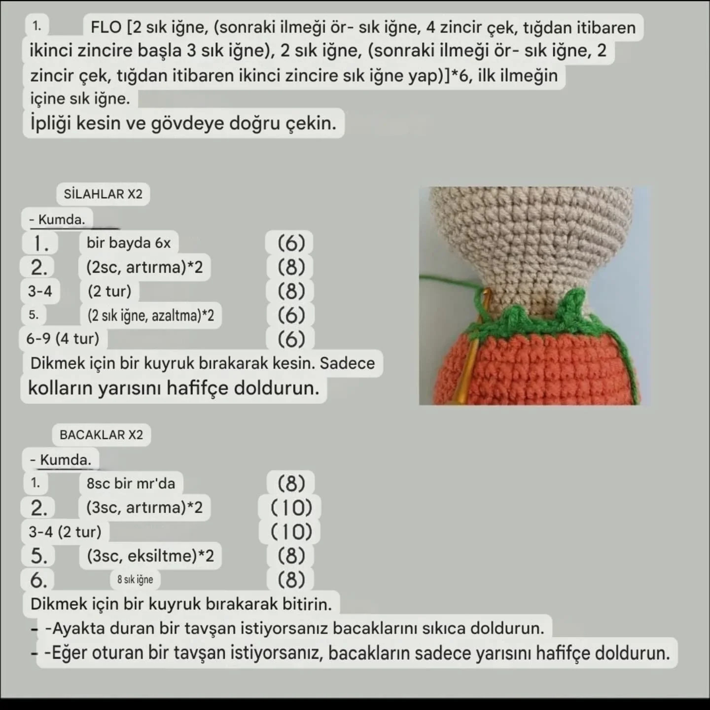 Crochet Your Own Adorable Bunny in Carrot Pants Pattern