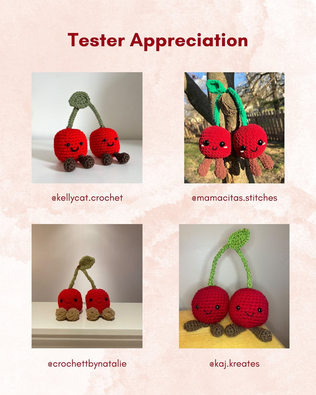 Crochet Your Own Adorable Jellycat Cherries with This Free Pattern