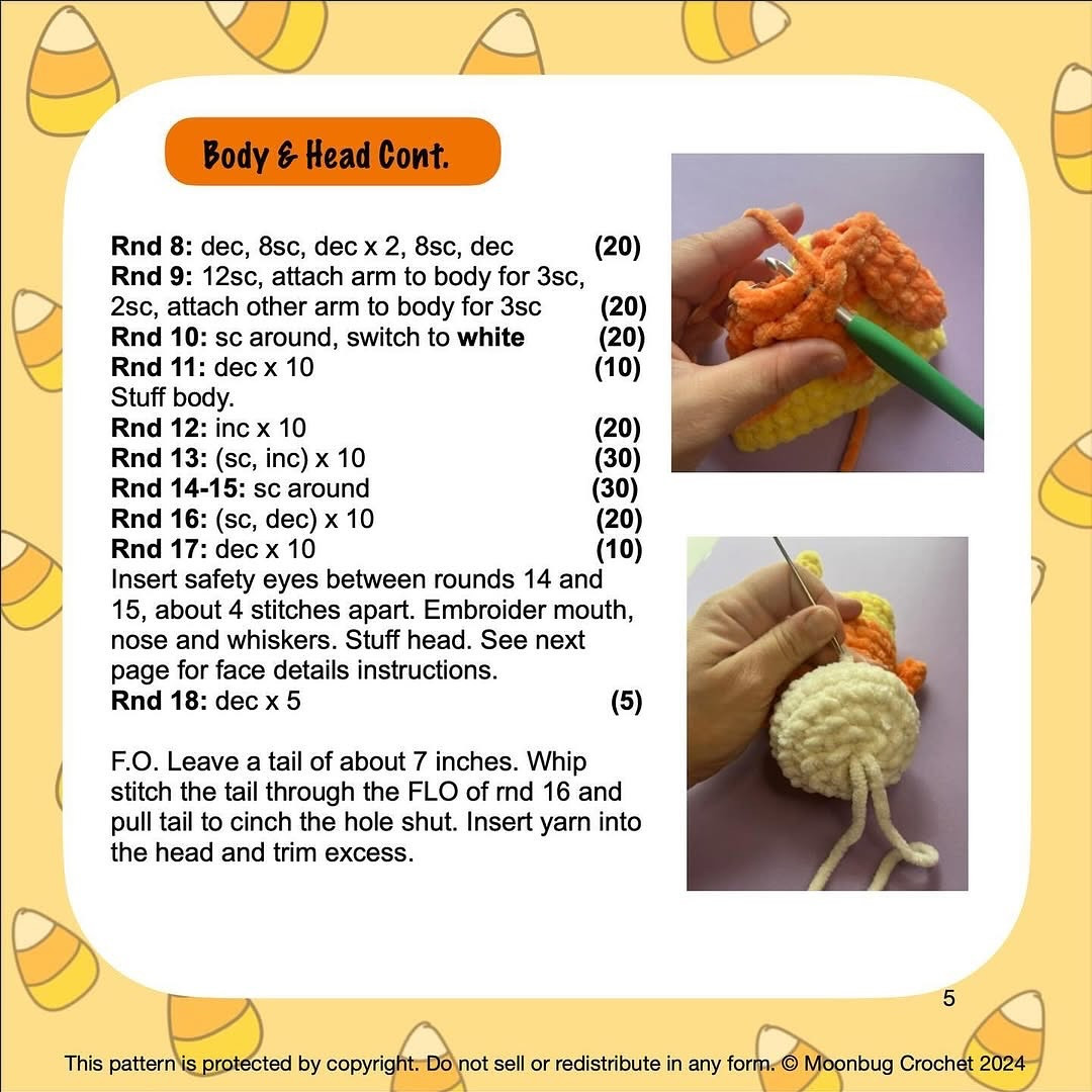 Crochet Your Own Adorable Kitty-Corn Plushie Step by Step
