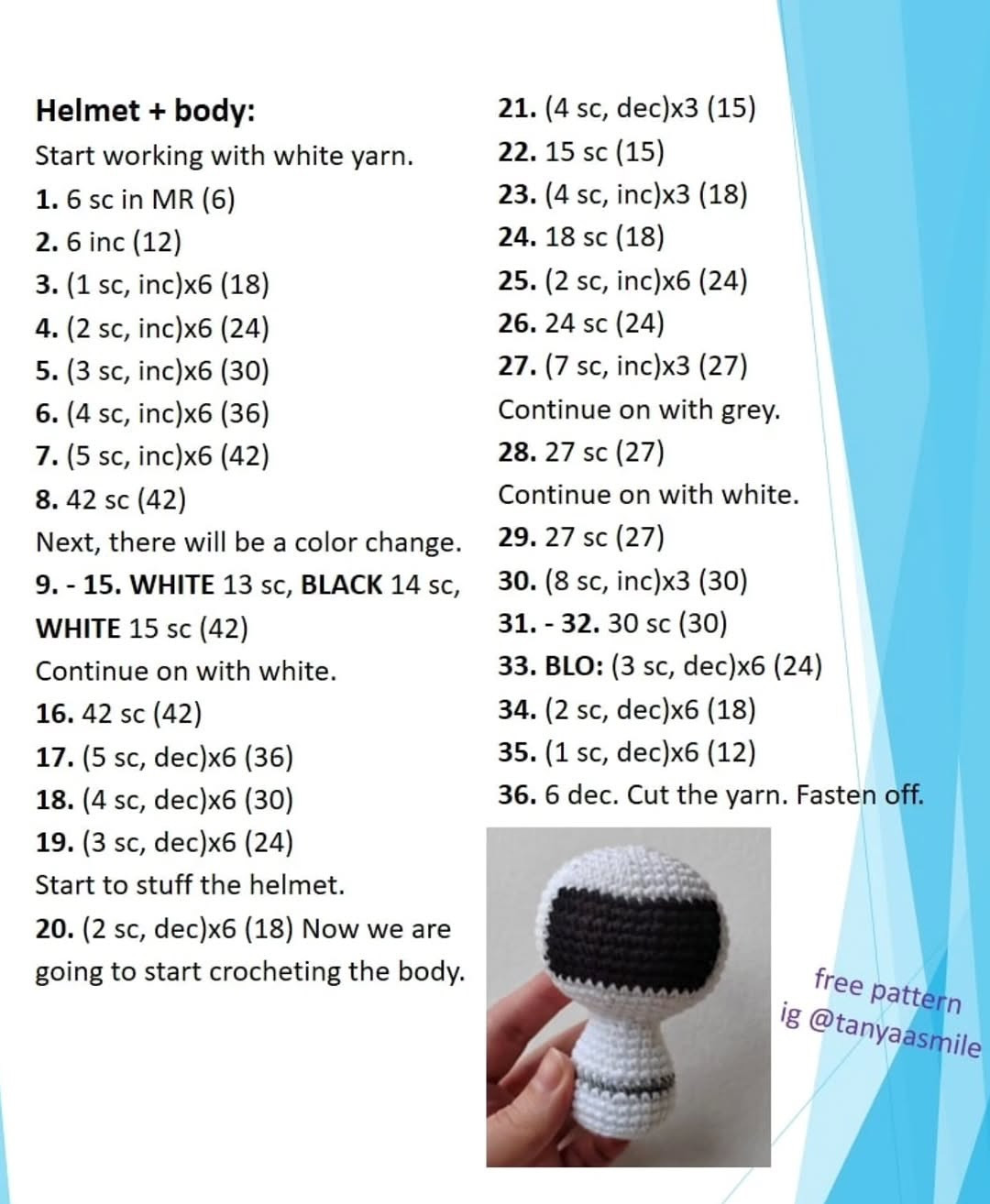 Crochet Your Own Adorable Little Astronaut with This Free Pattern