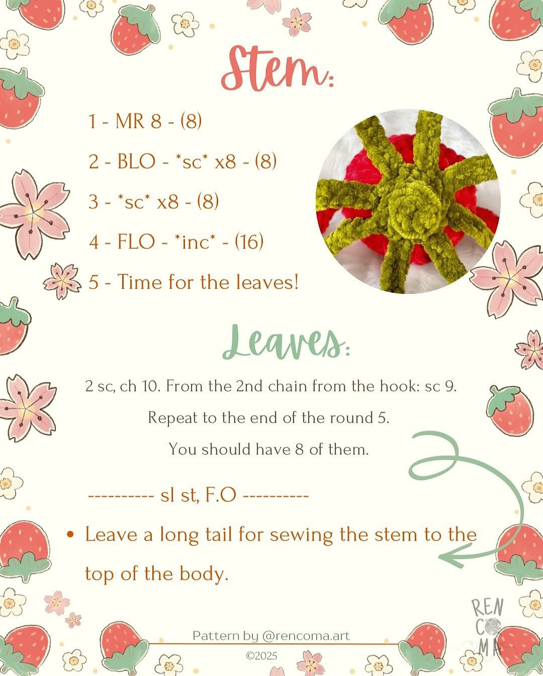 Crochet Your Own Adorable Strawberry Friend with Free Pattern