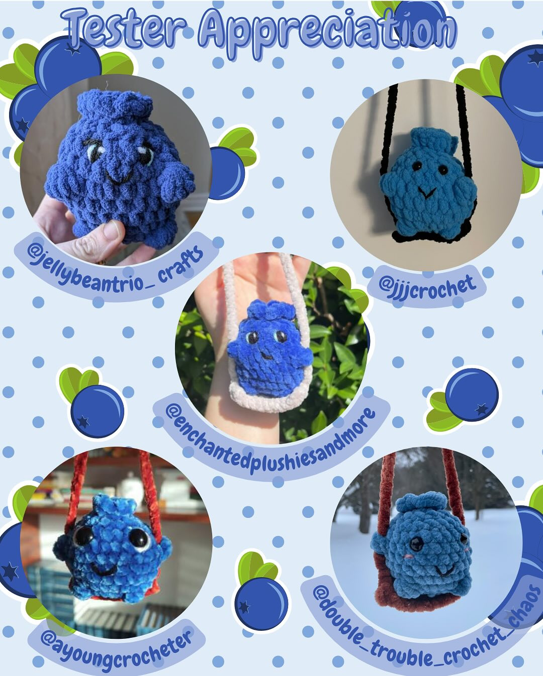 Crochet Your Own Blueberry Plushie with Free Pattern Guide