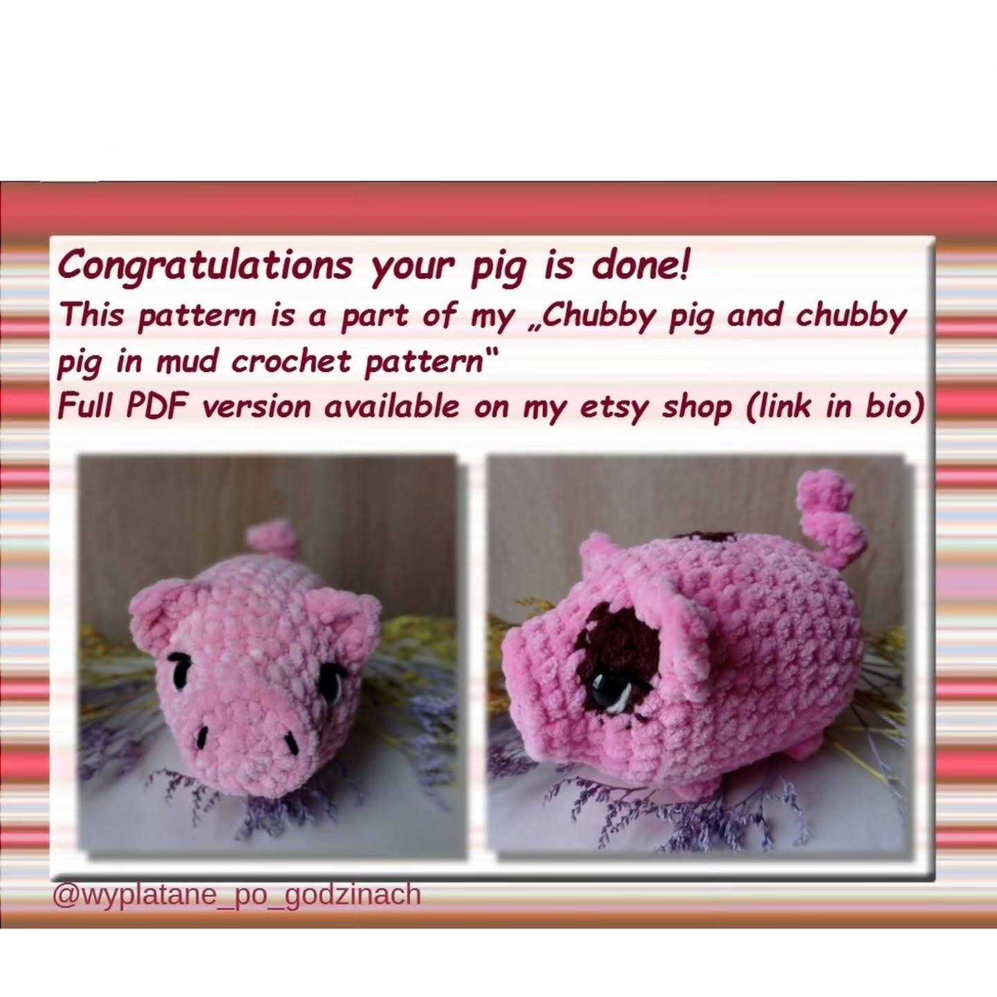 Crochet Your Own Chubby Pig Plushies with This Free Pattern