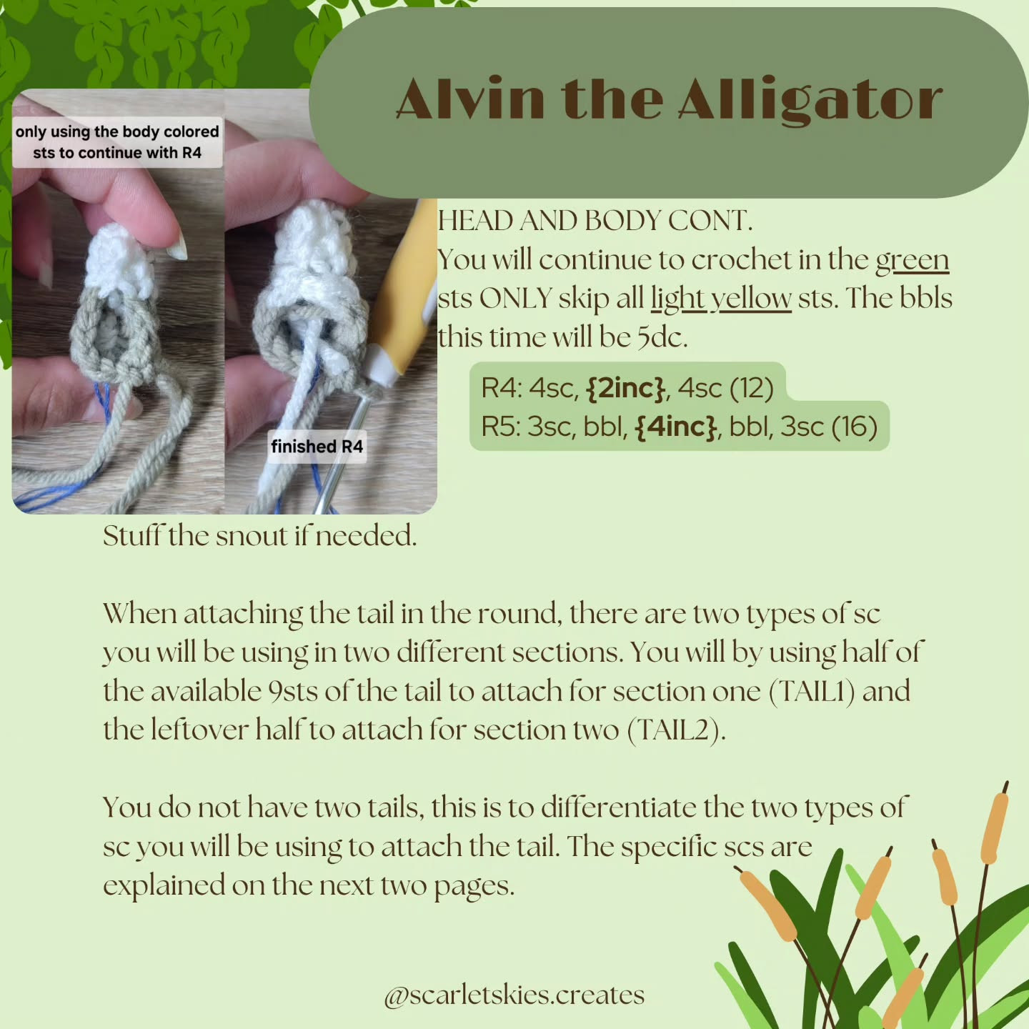 Crochet Your Own Cute Alligator with This Free Pattern