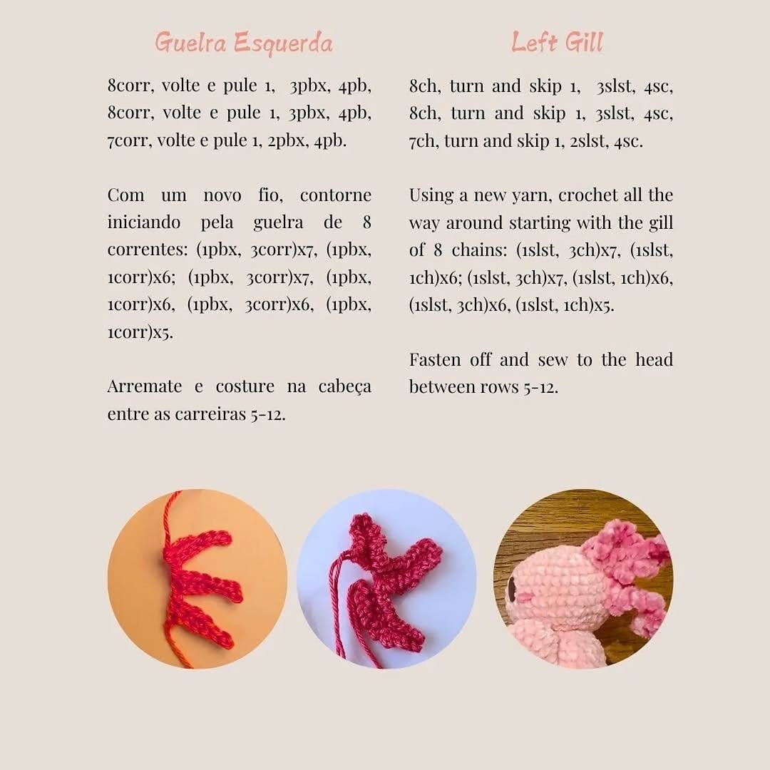 Crochet Your Own Cute Axolotl with Free Pattern Guide