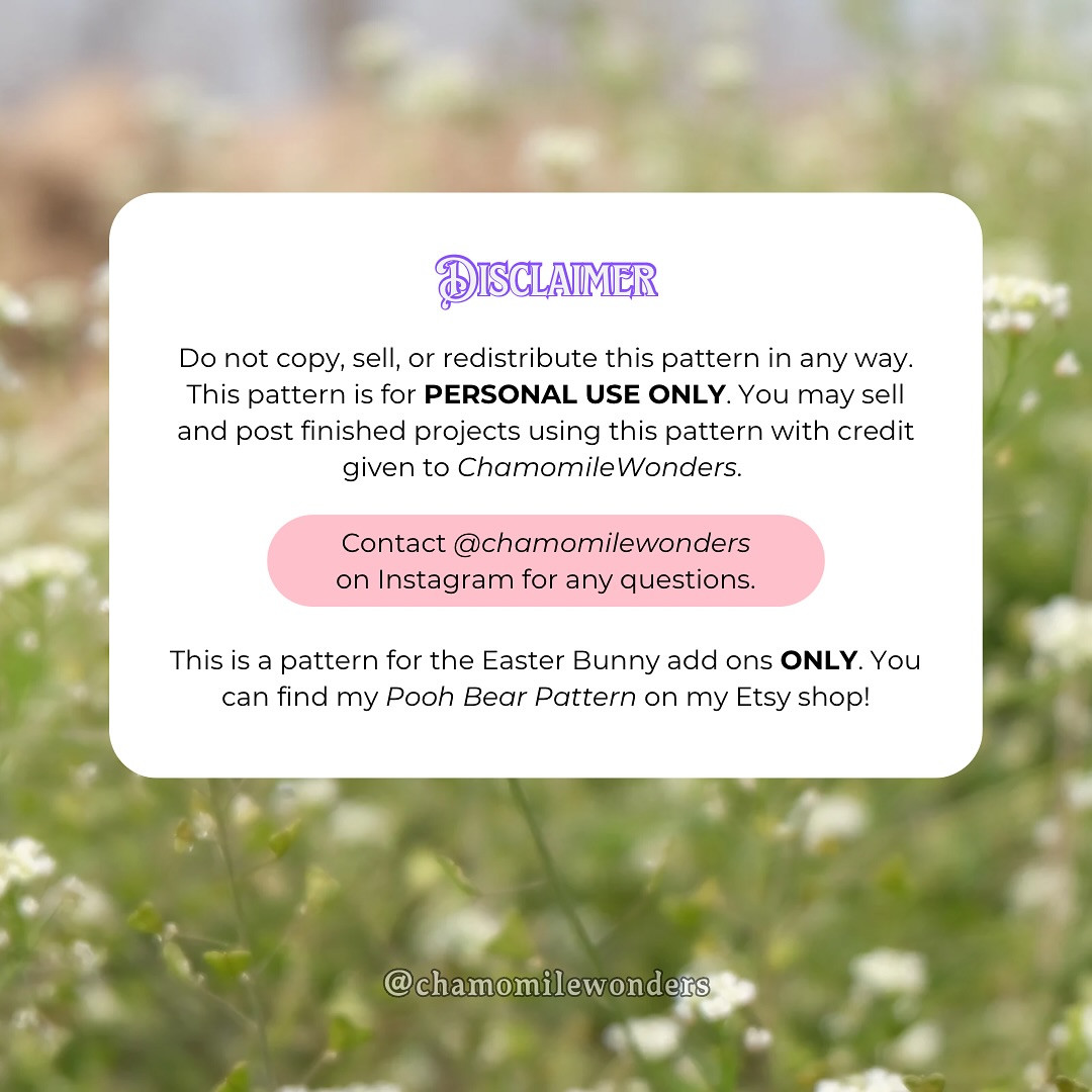Crochet Your Own Cute Easter Bunny Keychain Pattern