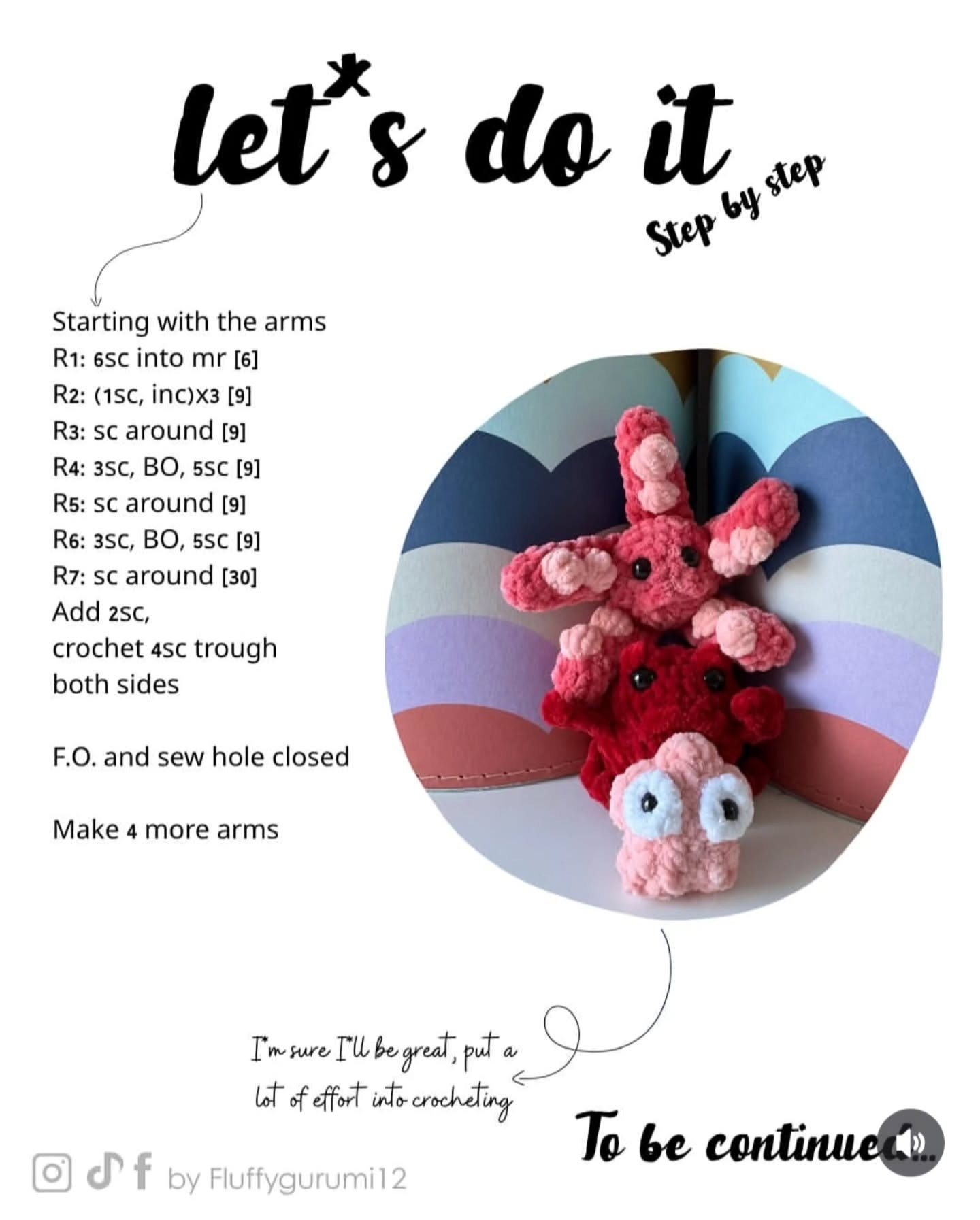 Crochet Your Own Cute Grumpy Starfish Plushie Pattern