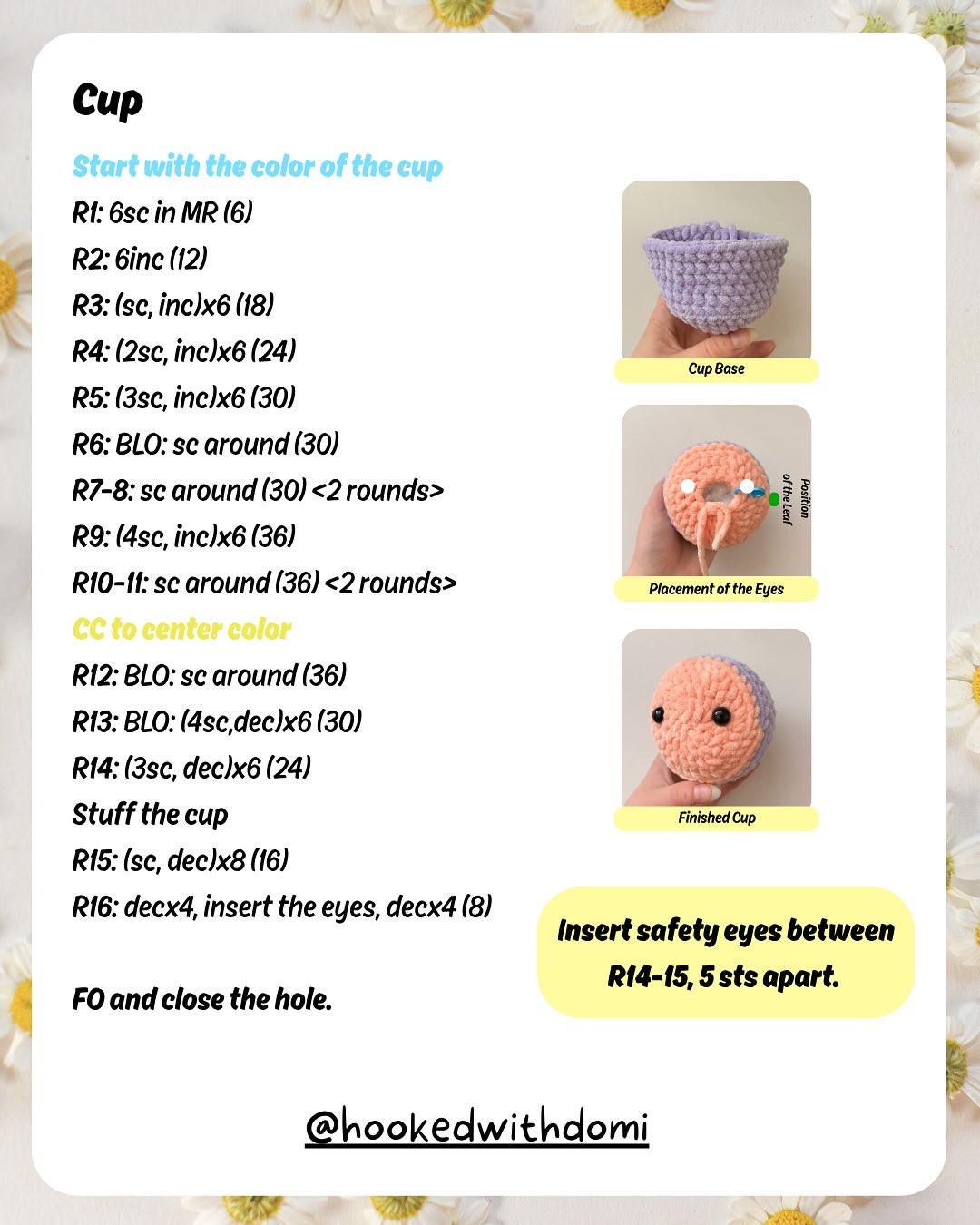Crochet Your Own Daisy with This Free Pattern