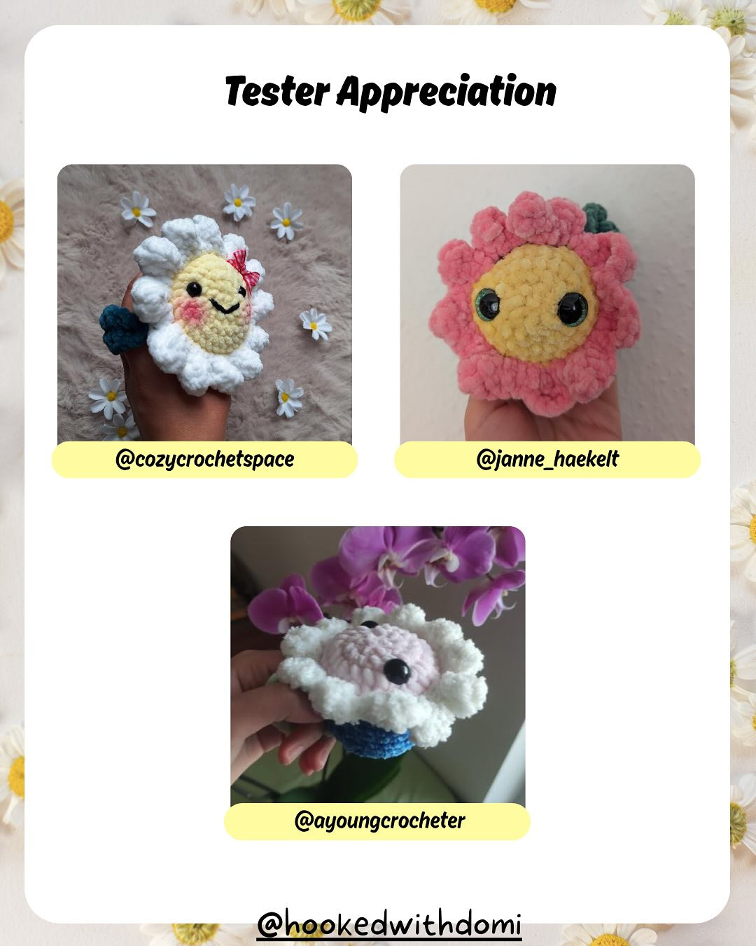 Crochet Your Own Daisy with This Free Pattern