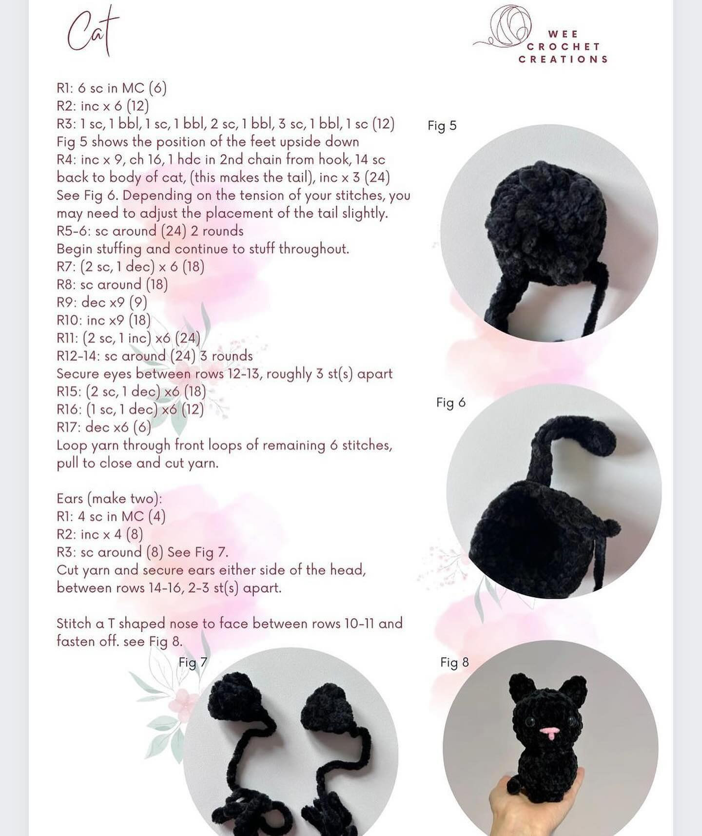 Crochet Your Own Halloween Cat and Cauldron With This Free Pattern